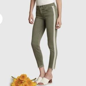 Principle Jeans 28 Mid Rise Skinny Dreamer Olive Green $166 MSRP